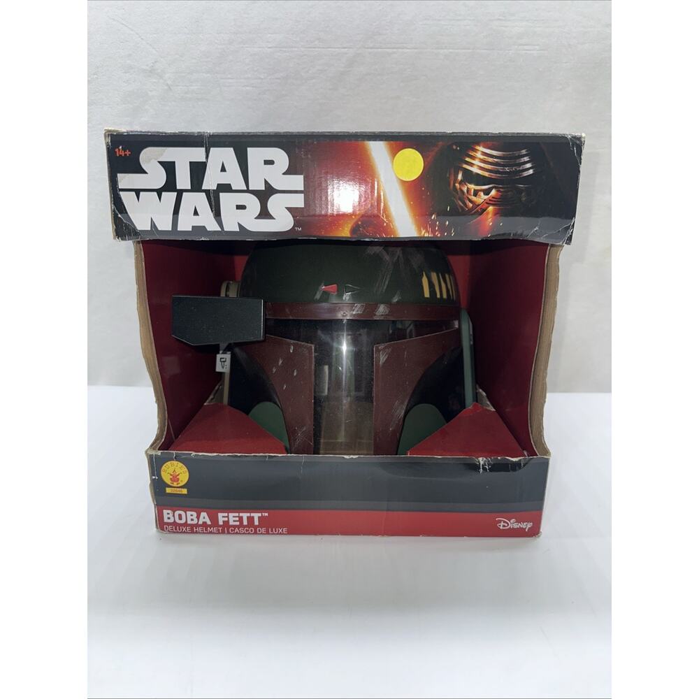 Star Wars Boba Fett Deluxe Helment Rubies Cosplay 32846